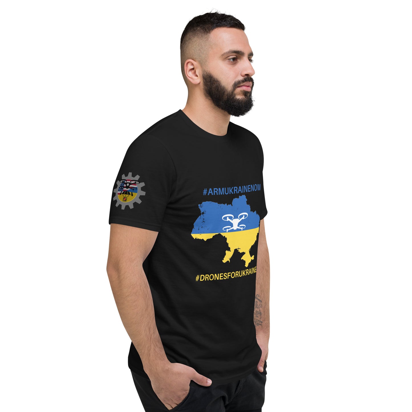 Drones For Ukraine Map T-Shirt