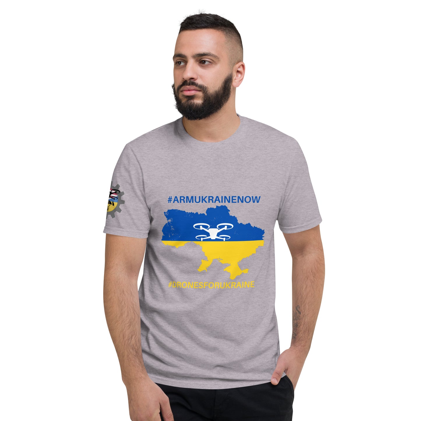 Drones For Ukraine Map T-Shirt