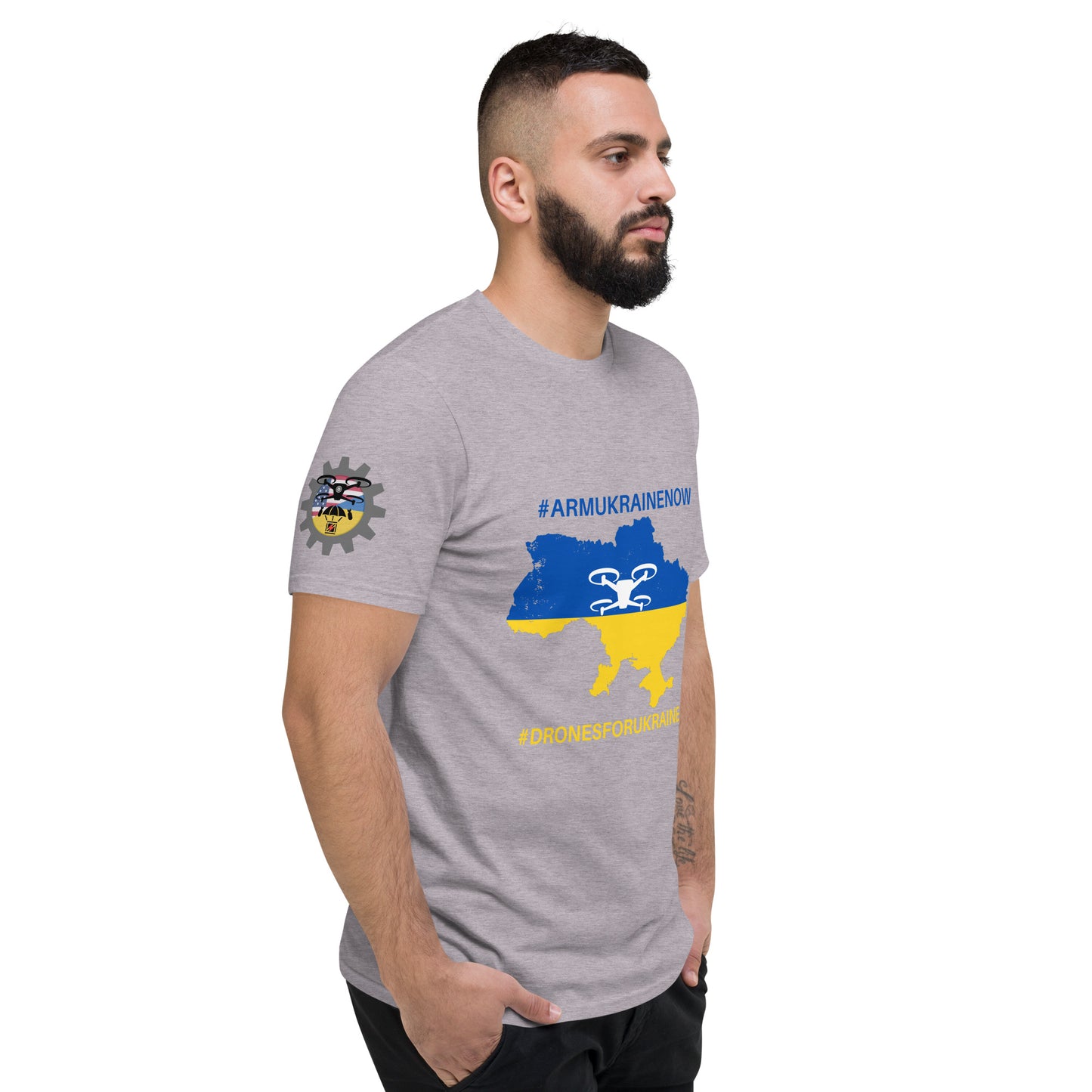 Drones For Ukraine Map T-Shirt