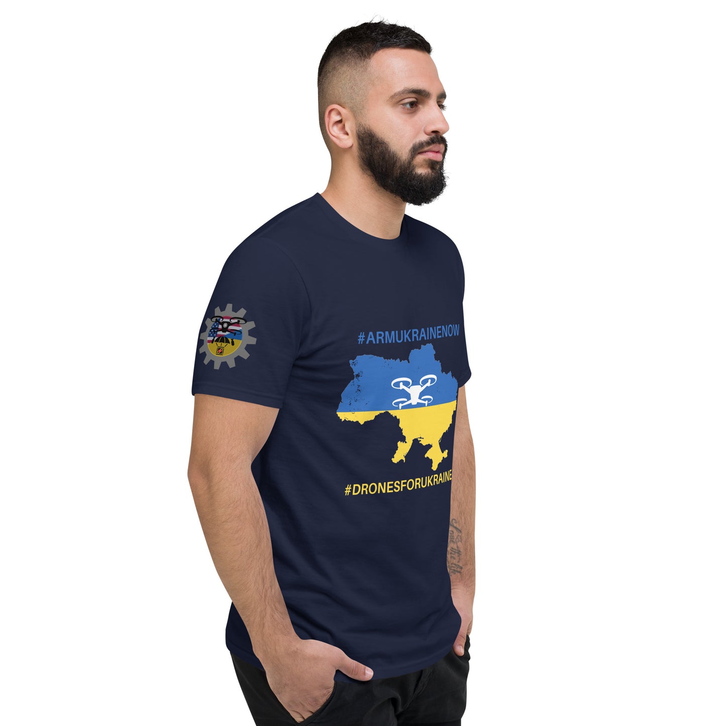 Drones For Ukraine Map T-Shirt