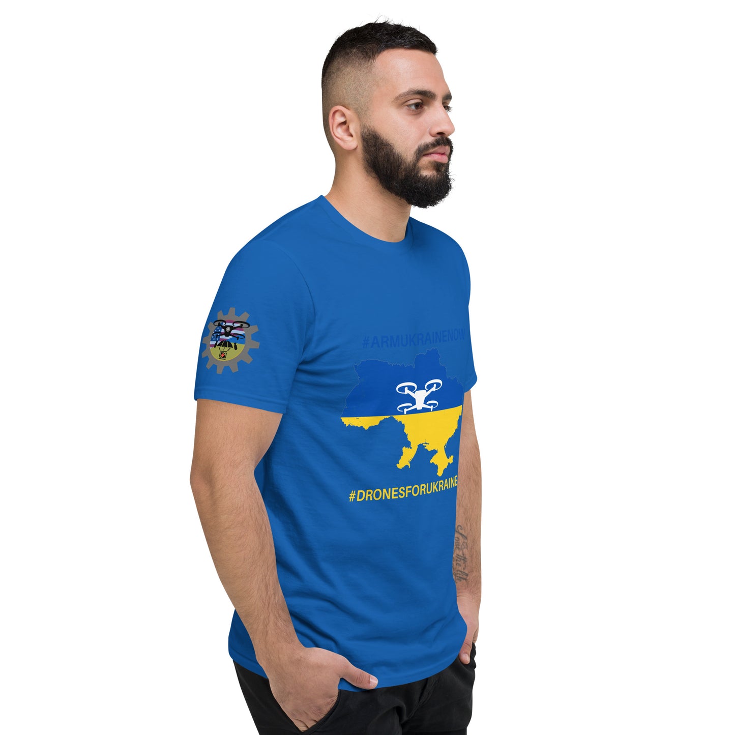 Drones For Ukraine Map T-Shirt